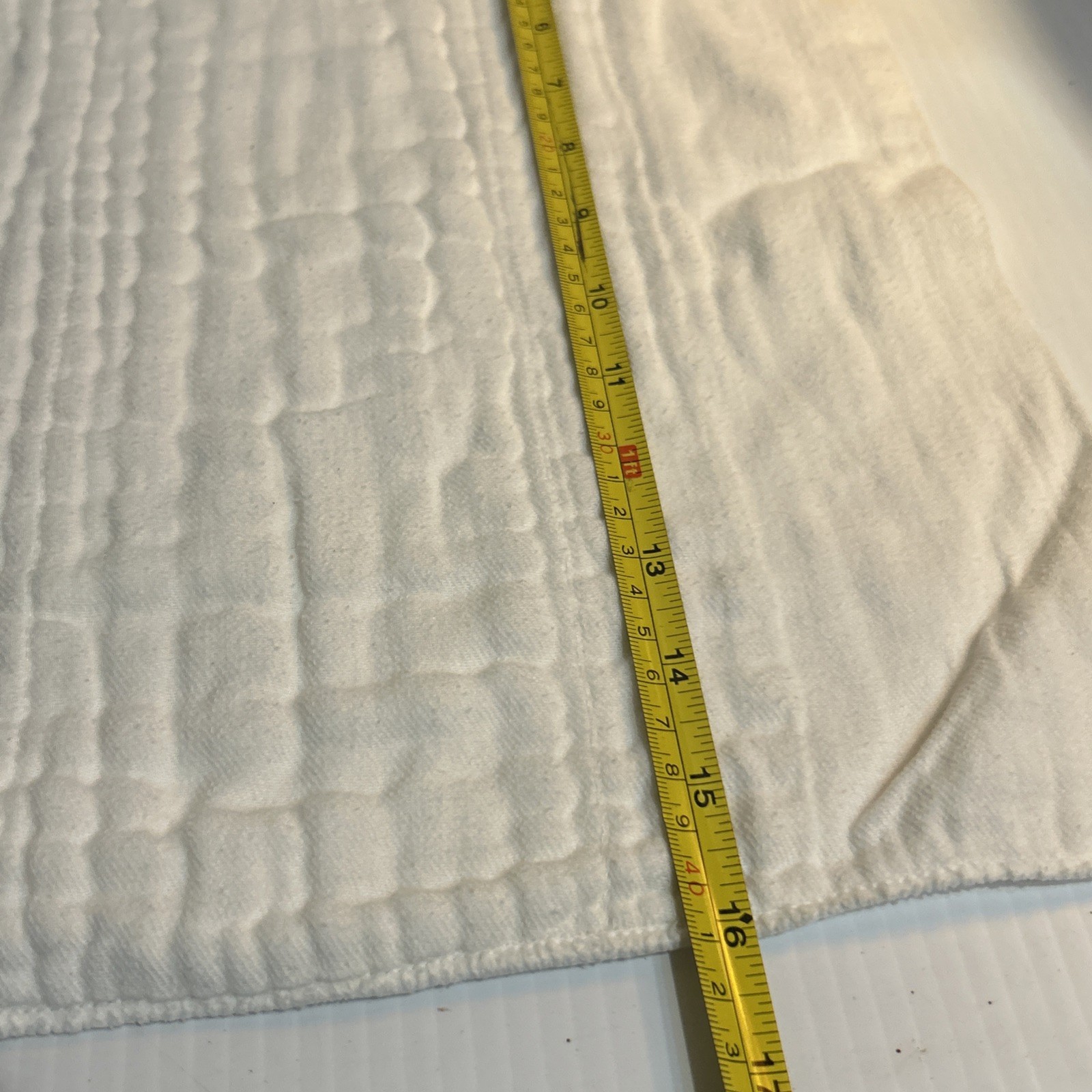 Lot Of 10 Curity Vtg Prefold Cloth Baby Diapers 16x13 Heavy Duty Some Stains/209