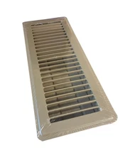 Zoro Select 4Jrr5 Lay-In Floor Register, 13-1/2 In W X 5-1/2 In H X 1-1/2 In D,