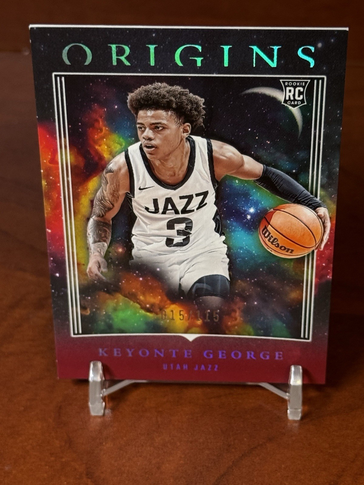 2023-24 Panini Origins - Keyonte George #80 Maroon /115 (RC)
