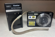 SONY Cyber-shot DSC-W120 7.2MP 4x Optical Zoom Compact Digital Camera W/Charger