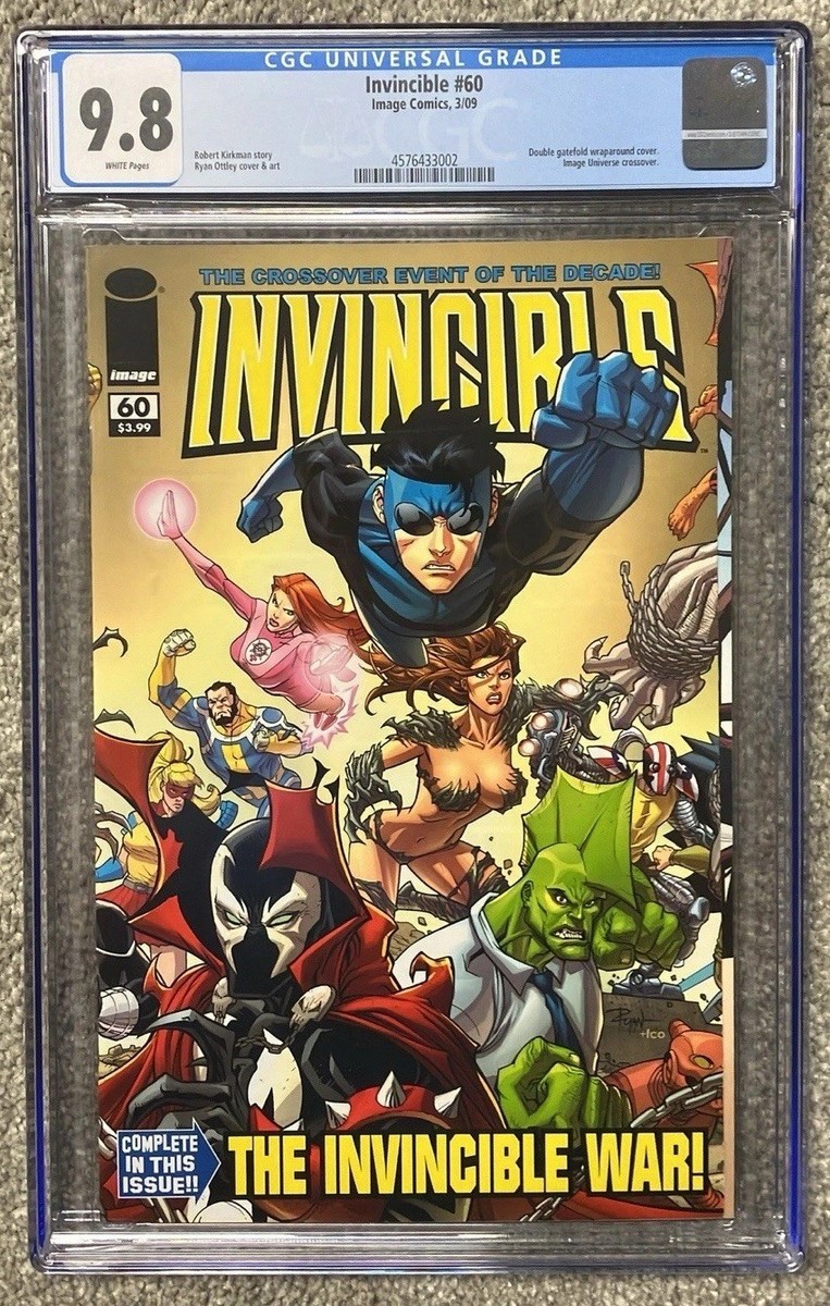 アメコミ allgrab Invincible #60 CGC 9.8 | eBay