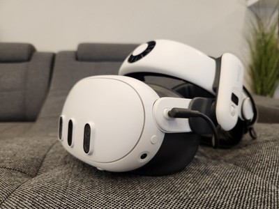 Meta Quest 3 512 GB + Bobo VR S3 Pro + INIU Link Kabel  + Zubehör