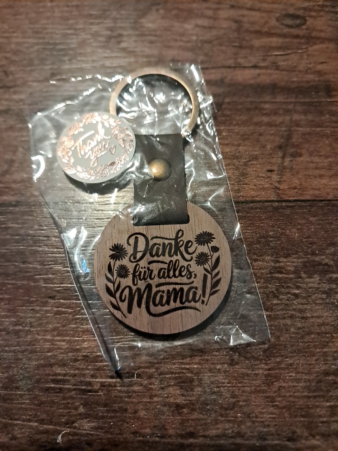 Schlüsselanhänger Holz Gravur Geschenk Mama Mutter Danke Für Alles
