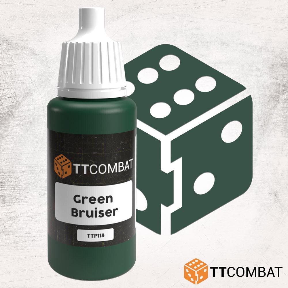TTCombat 17ml Acrylic Paint - Green Bruiser