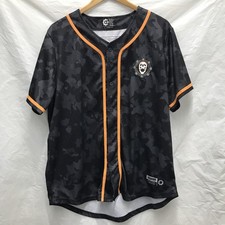 Crankdat EDM DJ Official Embroidered Baseball Jersey L Large