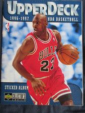 Upper Deck CC 1996-1997 NBA Stickeralbum Mich...