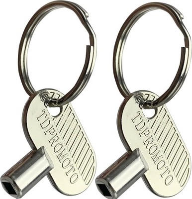 Sprinkler Controller Door Key Timer Lock for Orbit and silvery 