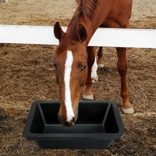 Rubber feed Pan Horse feed Bucket Heavy Duty Large Capacity 10L Farm Animals