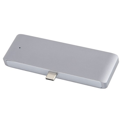 USB C Hub 4 In 1 USB C To USB USB3.0 HDTV AUX 3.5mm USB C Splitter For OS X NEW - Afbeelding 8 van 12