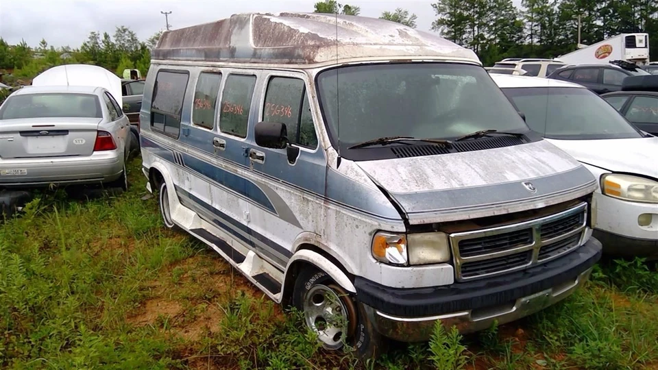 Passenger Right Front Door Glass Fits 81-94 DODGE 150 VAN 249293 - Image 2 of 4