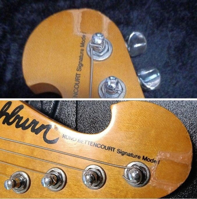 Washburn N4 USA 1994 Natural Electric Guitar From JAPAN | eBay