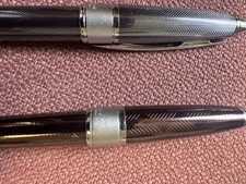 VINTAGE GORGEOUS 2 HIGH QUALITY CROSS ROLLER BALL PENs