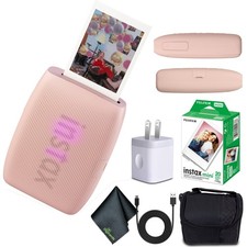 FUJIFILM INSTAX MINI LINK 3 Smartphone Printer Rose Pink 20 Instant Film