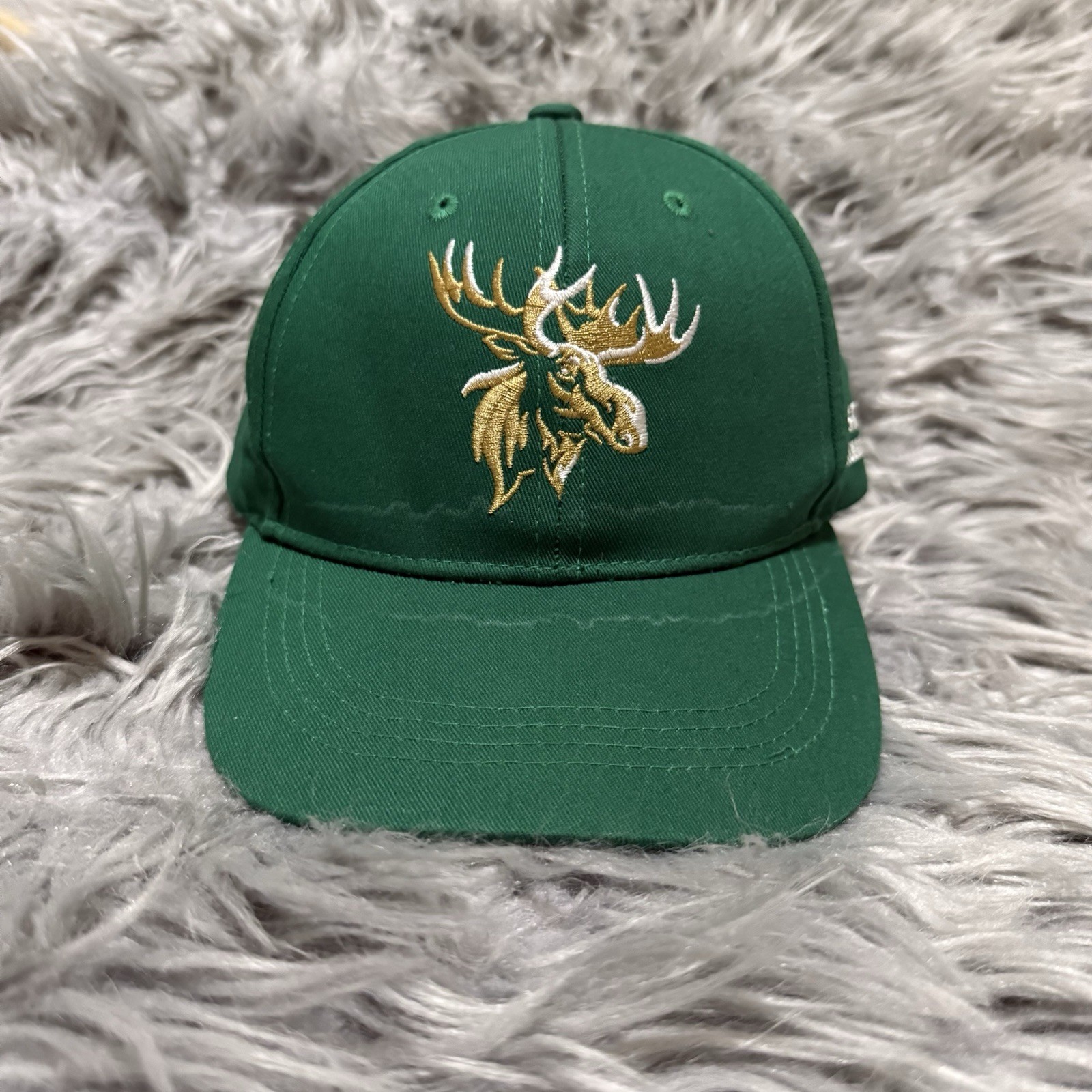 Moosehead Breweries Green Adjustable Hat Moose Lo… - image 1