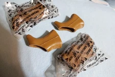 3 pairs EAI Brake Hoods for Campagnolo Nuovo Record brake levers Tan fits Masi