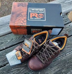 Timberland Pro Power Fit Woman’s  Size 7m Steel Titan Safety Toe Work Shoes New