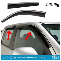 Windabweiser Regenabweiser 4-Tlg FüR VW Amarok (2011-2022)