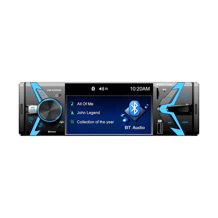 Soundstream VM-430HB 4.3″ 1-DIN Mechless Headunit - Image 2 of 4