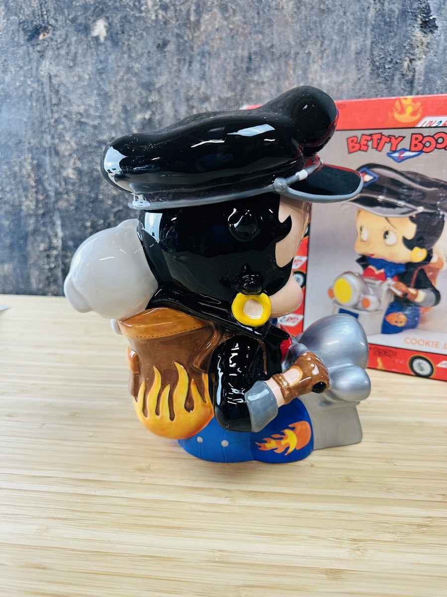 超希少 ベティ・ブープ Betty Boop バイク クッキージャー Betty Boop