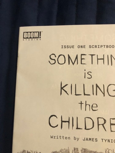 James Tynion Something Is Killing The Children Issue 1 Scriptbook - Picture 2 of 9