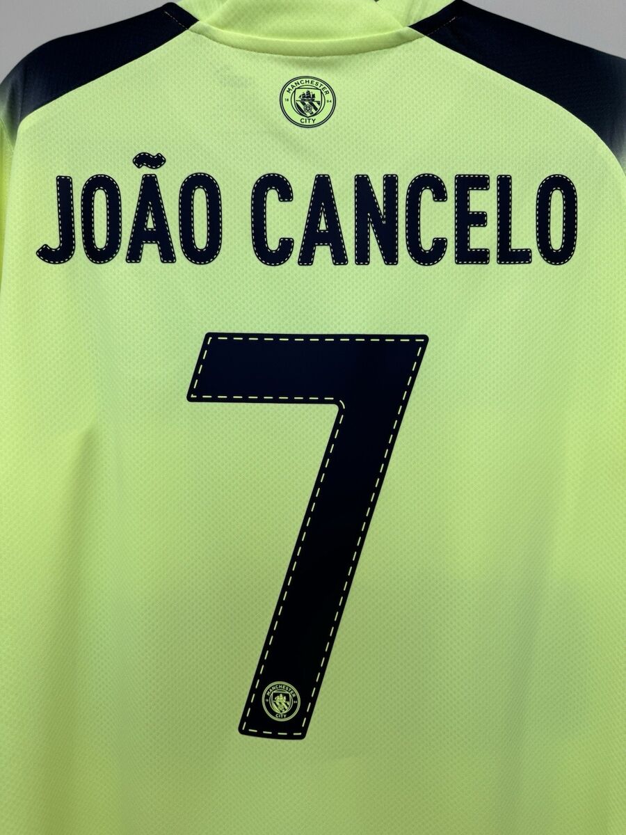 Joao Cancelo #7 Men's MEDIUM PUMA Manchester City Third Joao Cancelo #7 Men's MEDIUM PUMA Manchester City Third