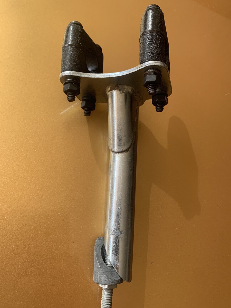 Double Clamp Stem Vintage Old School BMX for Mongoose,Redline | eBay