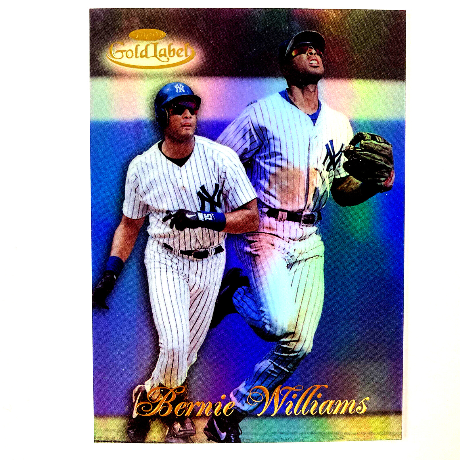 Bernie Williams 1998 Topps Gold Label Card #76 MLB New York Yankees