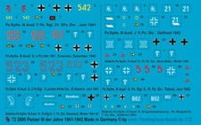 Peddinghaus-Decals 1/72 2895 Panzer III  No 2 1941-42