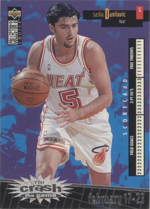 1996-97 Upper Deck Collector's Choice - Sasha Danilovic #C14 - 1 of 2
