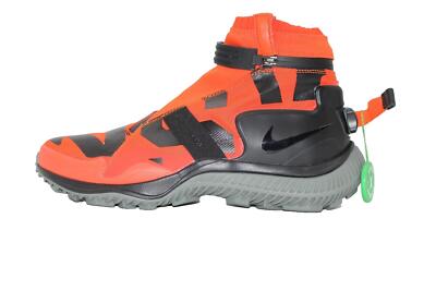 Nike NikeLab NSW Gaiter Boot Men's Sz 10 Team Orange Black AA0530-800