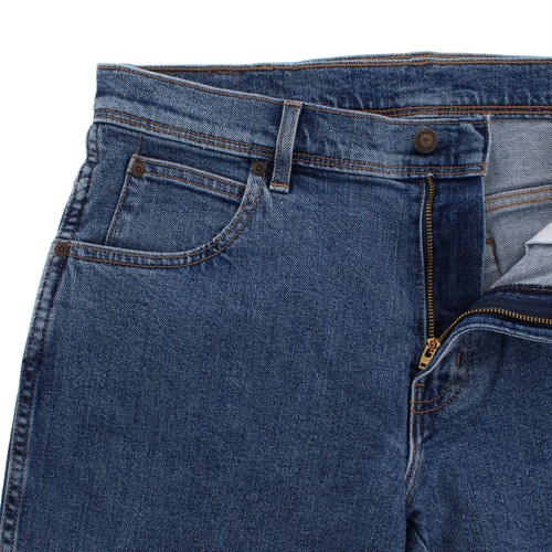 Wrangler Regular Fit Jeans Stretch Herrenjeans Jeanshose Durable inkl. Gürtel - Bild 75 von 80
