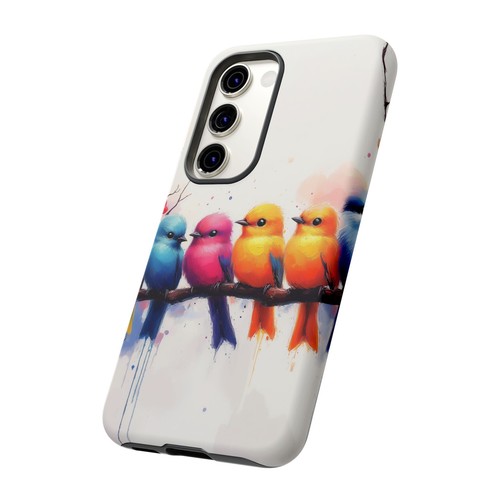 For iPhone | Samsung Galaxy | Pixel Phone Case - Colorful Vibrant Birds - 第 192/256 張圖片