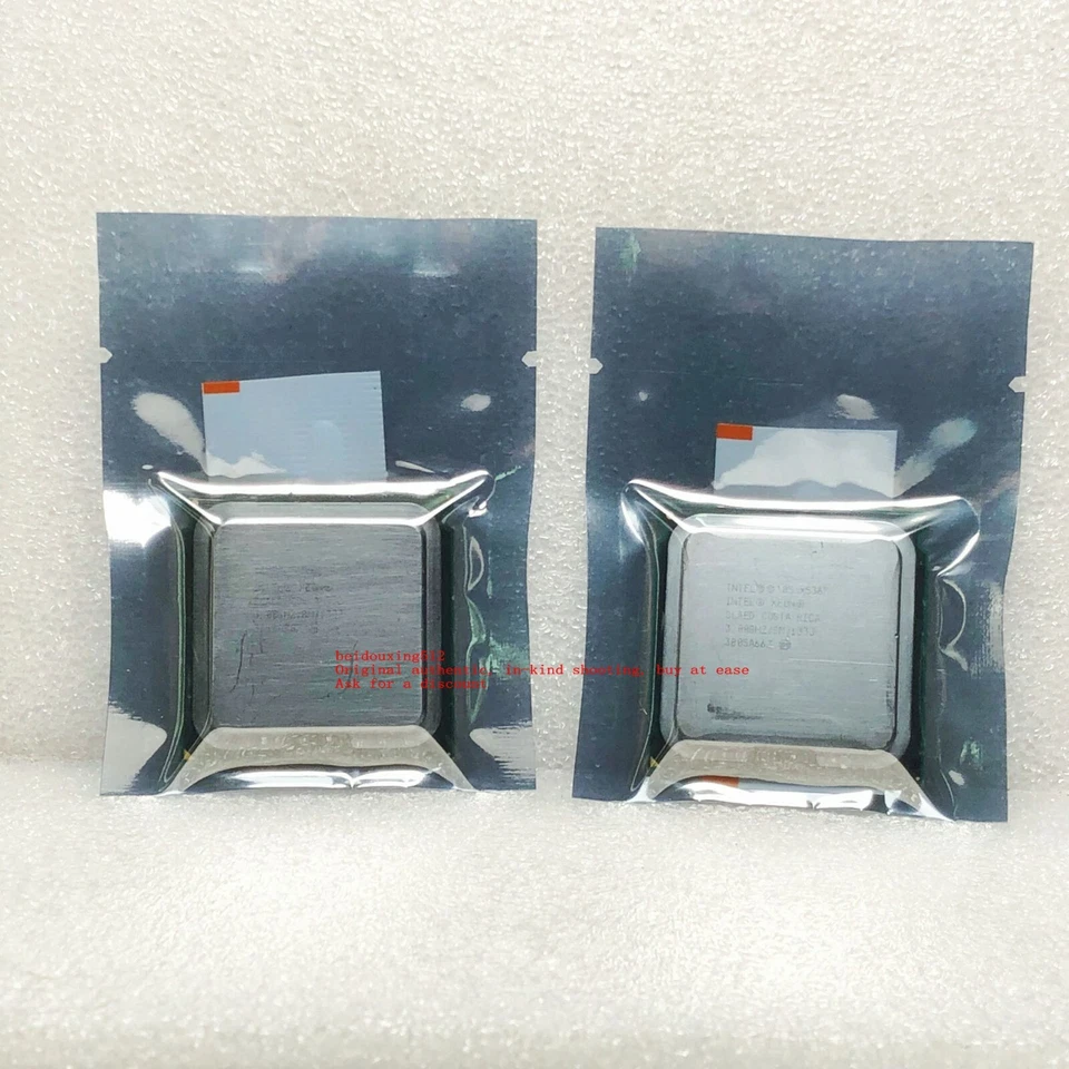 A pair of Intel Xeon X5365 (SLAED) 3.0G quad-core 1333MHz 771 processor - Image 4 of 4