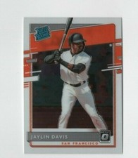 2020 Donruss Optic Baseball Rated Rookie JAYLIN DAVIS SAN FRANCISCO GIANTS #79