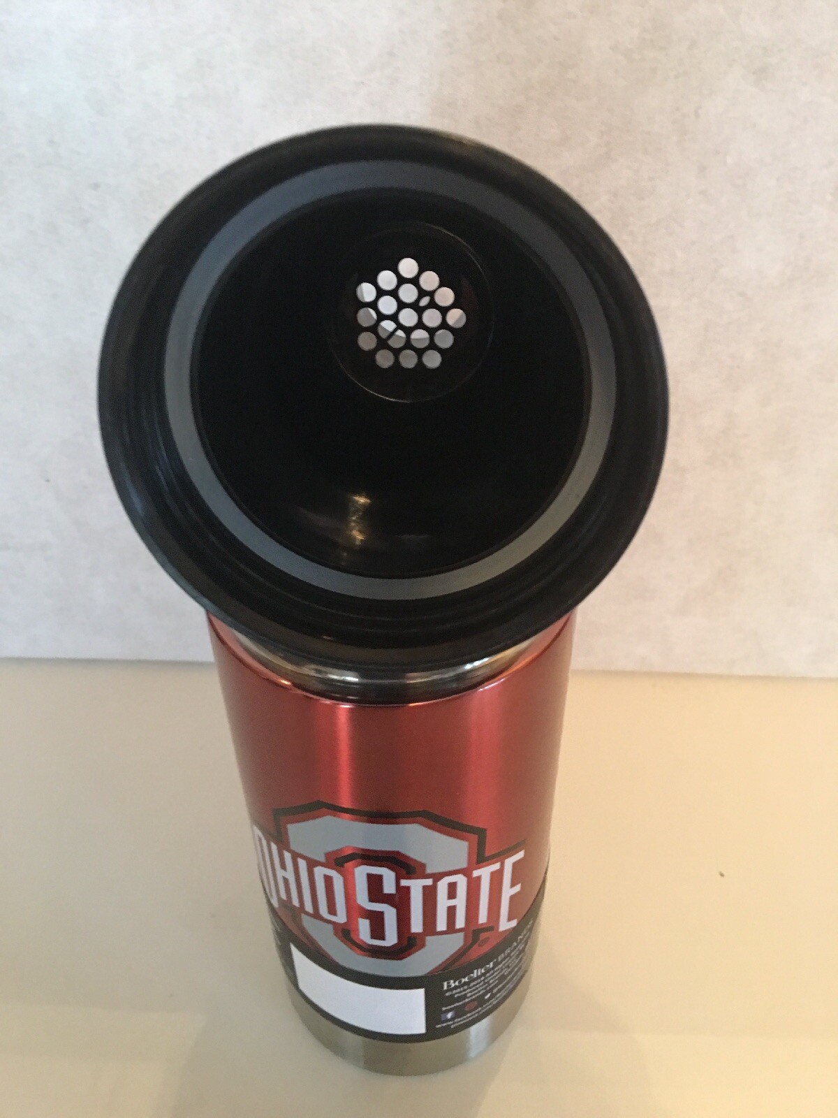 Ohio State Buckeyes 25oz. Stainless Steel Thermo-Insulated Water Bottle