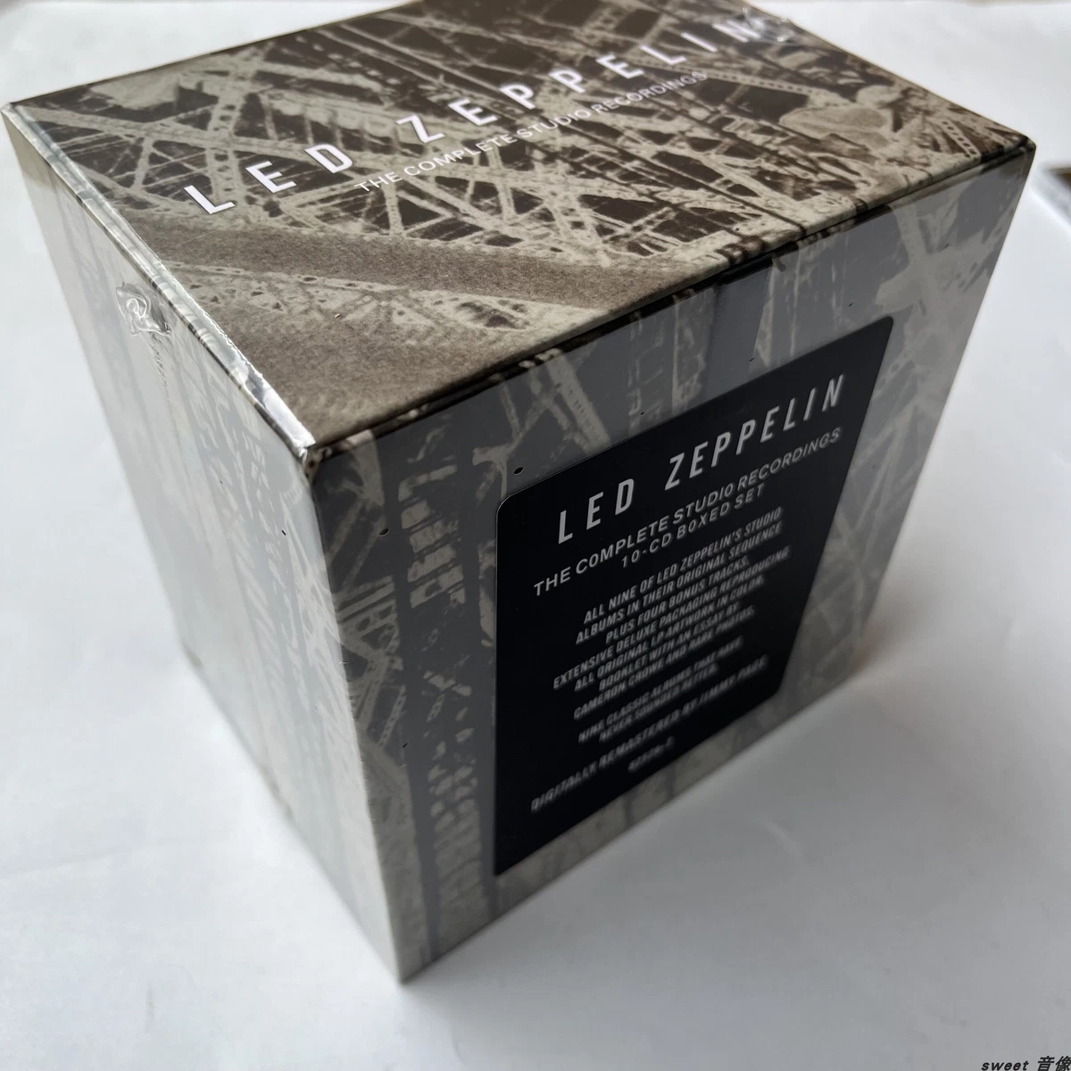 Led Zeppelin Box Set 10 Music The Complete Studio Recordings Collection New | eBay