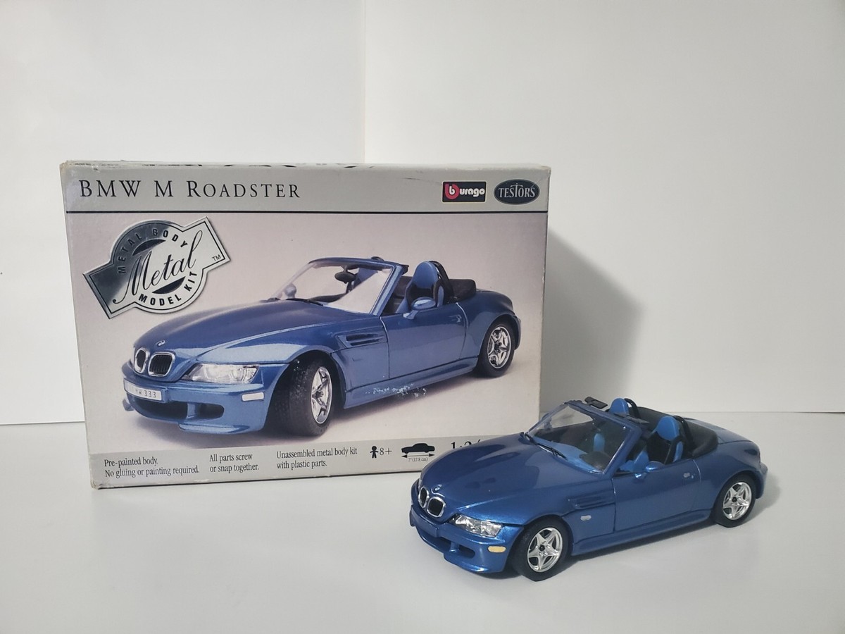 burago Maisto 1/24 ミニカー　フェラーリ　マスタング　BMW 1-24 Testors Burago Die Cast Metal BMW M Roadster New Build