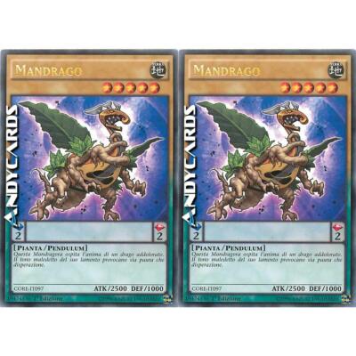 2x MANDRAGO   (Mandragon)   Rare   CORE IT097   YUGIOH!   ANDYCARDS
