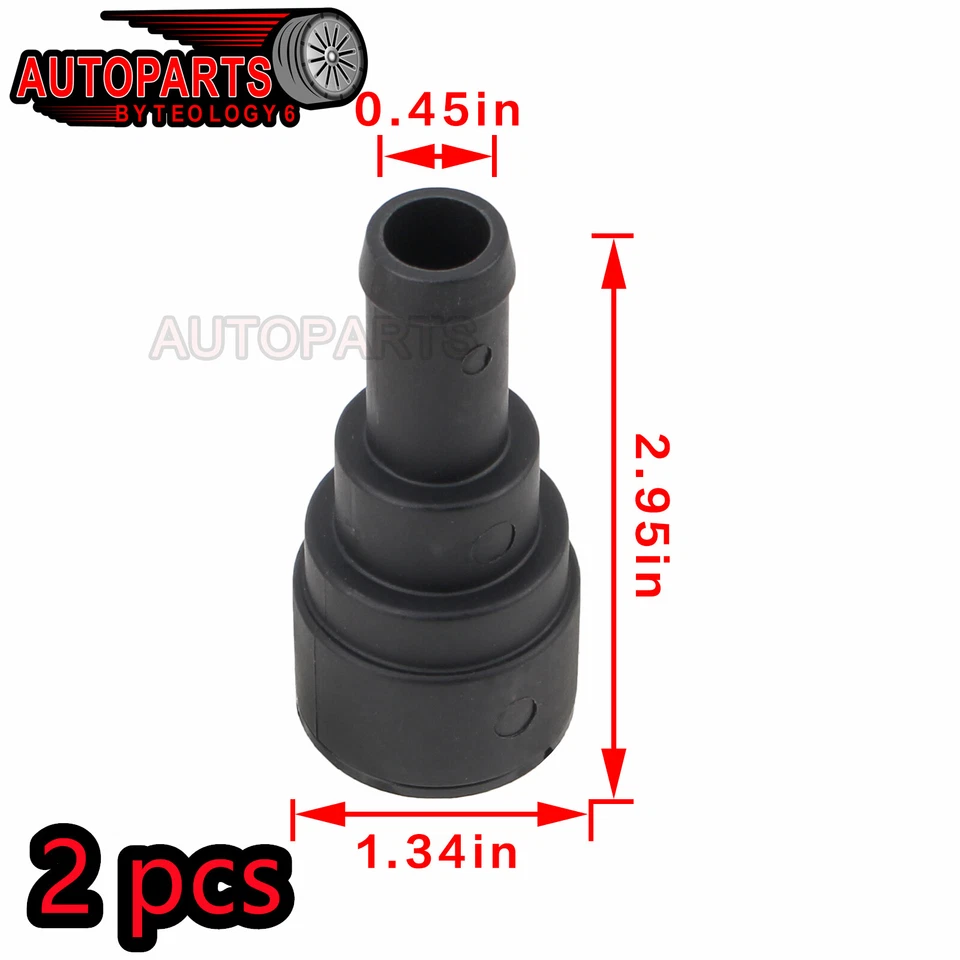 Conector de manguera de refrigerante de núcleo de calefacción para GMC Sierra Yukon 1500 2500 3500 2001-2013 Foto 4 de 4