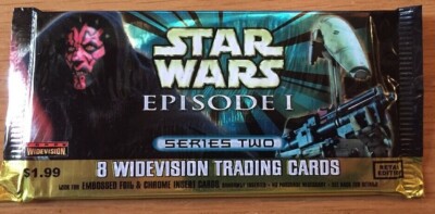 Star Wars Episode 1 Series 2 Widevision Trading Cards Factory Sealed Pack  (B73) | eBay