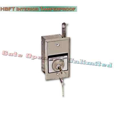 MMTC - HBFT Interior Tamperproof Open-Close Key Switch Single Flush (Random)