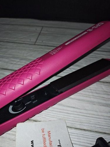 The New Evolution CFS-8 Valelectric Flat Iron Crazy Pink 1.25” - Picture 7 of 9
