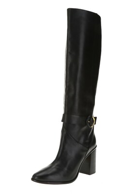 Ted Baker 245615 Womens Leather Knee High Boots Black Size 40/ 9.5 US Medium