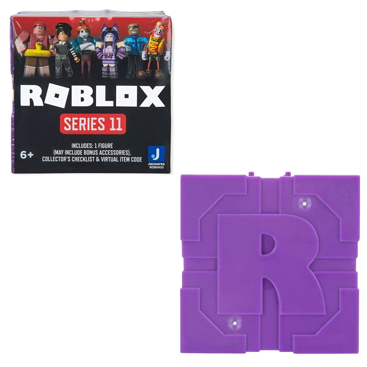 Roblox Series 7 Figure Virtual Item Code Purple Blind Bag 2 Black Box Lot  191726015048