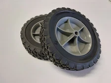 2 Pack Push Lawn Mower 8" X 1.750"  Wheels 