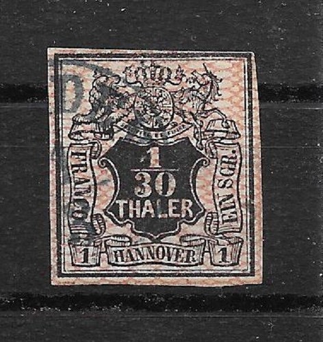 pa948 HANNOVER MiNr 10 a o