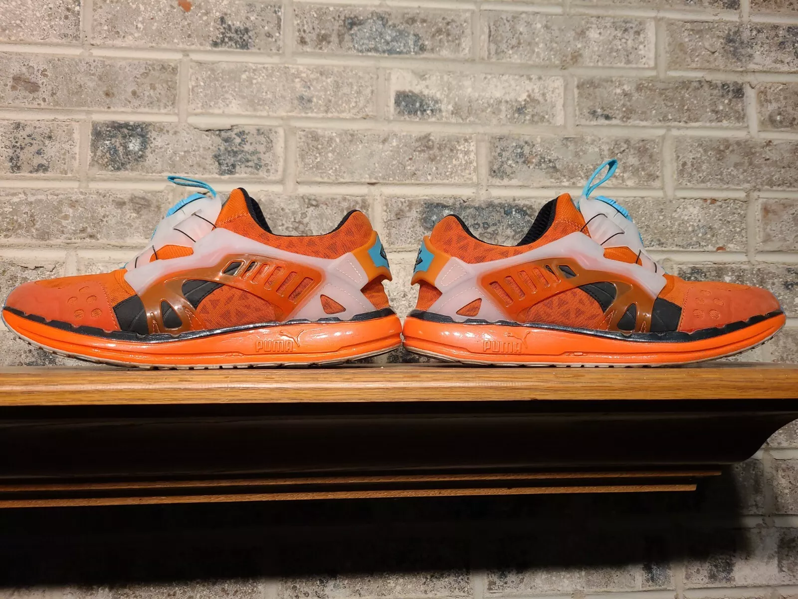 Puma Disc Blaze Lite 9,5 orange. Rare couleur way supreme