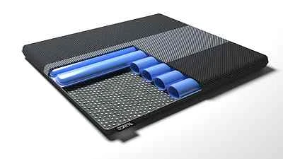 LOREY - Aufblasbares Sitzkissen, Luftkissen, Sitzkissen aufblasbar, Sitzring