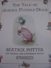 Tale of Jemima Puddle-Duck Hb By Beatrix Potter