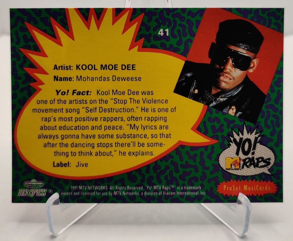 Yo! MTV Raps プレミアトレーディング カード Yo! MTV Raps プレミアトレーディング カード yo mtv raps cards